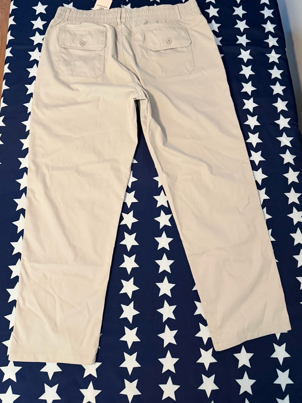 Men's Elastic-Waist Chino Pants in Light Khakit Easetactic 3XL